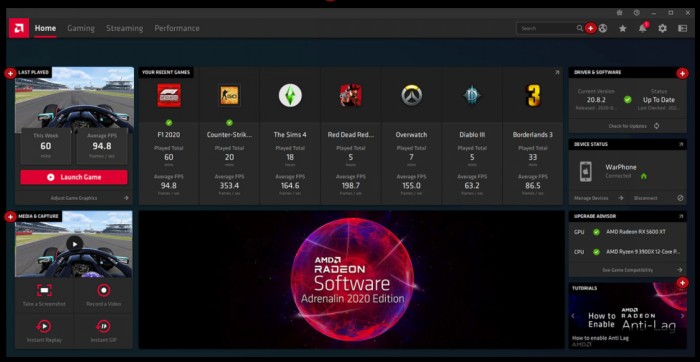 Поредна актуализация на Radeon софтуера повиша производителността на графиката(снимка: AMD)
AMD