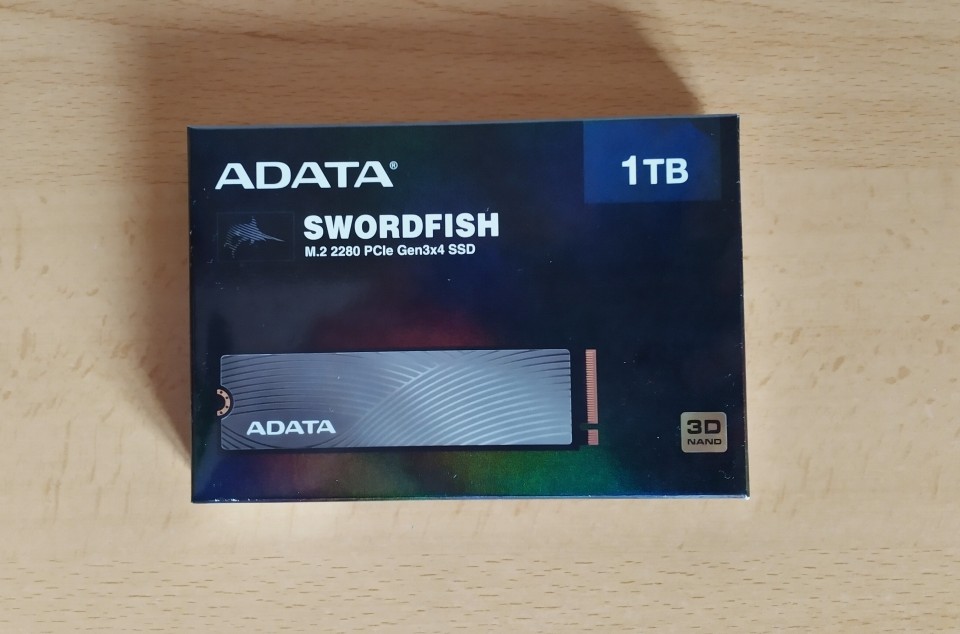 Adata Swordfish NVMe 1TB SSD e достъпен полупроводников диск за