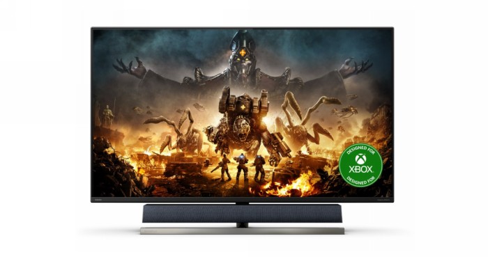 Philips Momentum Designed for Xbox има огромен екран с диагонал