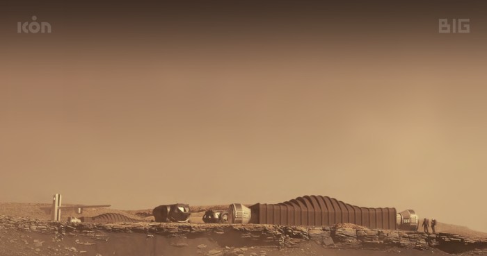 Концептуална визуализация на Mars Dune Alpha източник ICON НАСА търси доброволци които