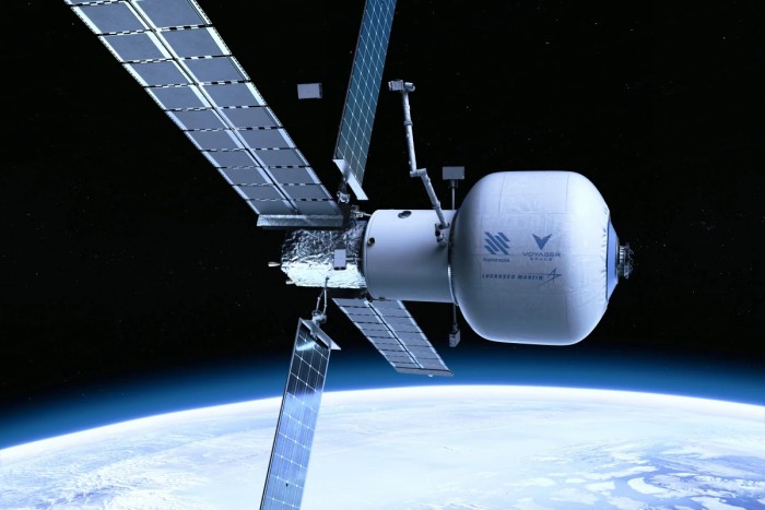 Така ще изглежда комерсиалната космическа станция Starlab снимка Nanoracks Три американски компании
