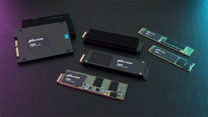 SSD устройствата Micron 7400 предлагат капацитети от 400GB до 7,68TB(снимка: