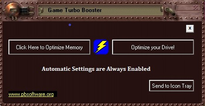 Опростеният инструмент Game Turbo Booster помага за ускоряване на игрите(екранна