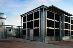 Демонстрационният завод в Колорадо за улавяне на CO2 от атмосферата снимка