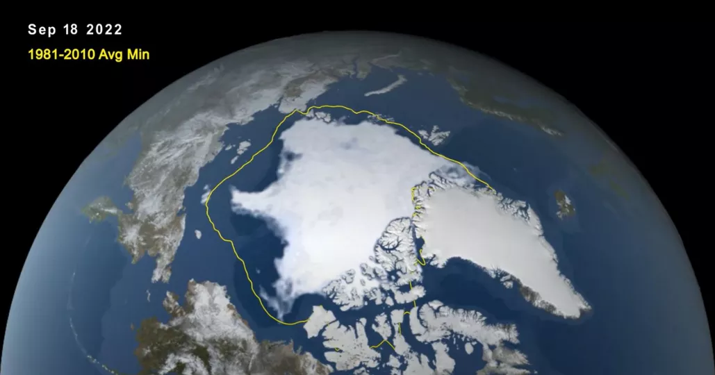 Обхватът на морския лед в Антарктида е спаднал до 1,92