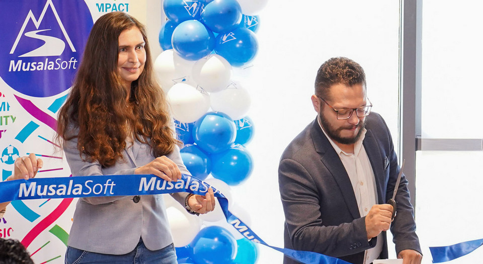 Елена Маринова и Самех Рабех откриват офиса на Мусала Софт