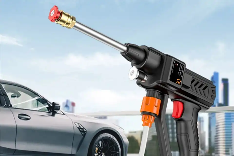 Този модел има дебит от 10 л/мин. и пръска на