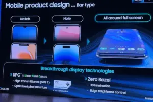 Samsung демонстрира иновацията очакват се първите моделиКонцептуален смартфон на Samsung