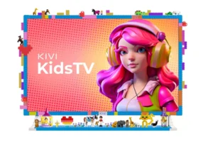 KIVI Kids TV се предлага с нощна лампа устойчив на