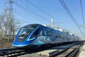 Китайският влак задвижван с водород завърши успешно изпитанията снимка China Daily Китай