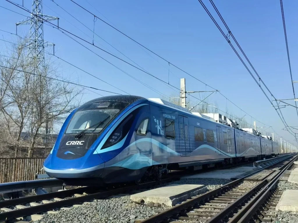 Китайският влак, задвижван с водород, завърши успешно изпитанията(снимка: China Daily)
Китай