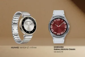 Смарт часовници от сериите Samsung Galaxy Watch6 и Huawei Watch