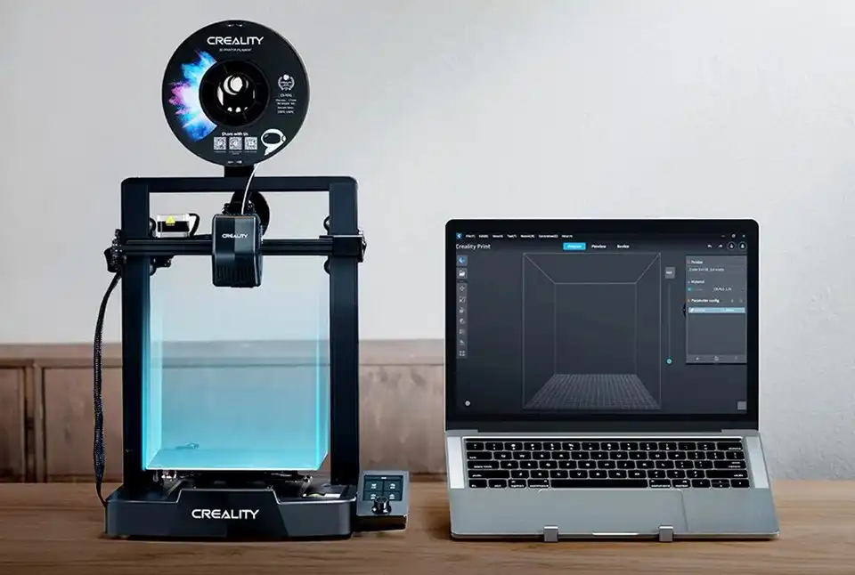 Снимка: Creality Ender-3 V3 SE - рентабилен 3D принтер с висока скорост