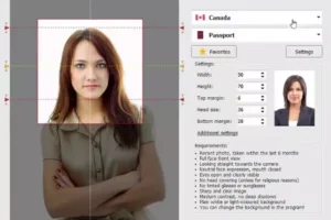 Програмата поддържа автоматична функция за разпознаване на лица екранна снимка Passport