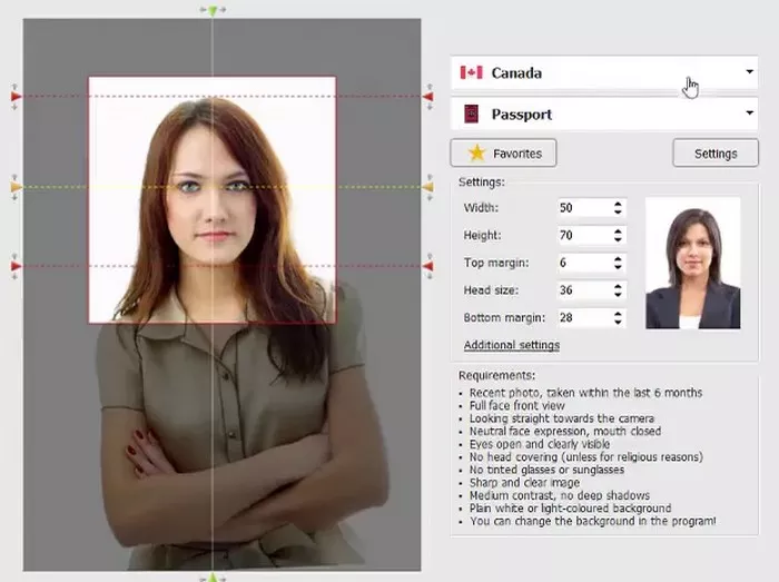Програмата поддържа автоматична функция за разпознаване на лица(екранна снимка: Passport