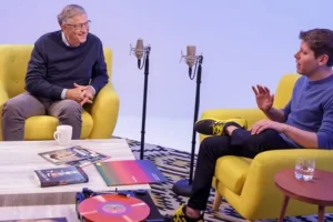 Бил Гейтс разговаря със Сам Алтман лидера на компанията OpenAI
