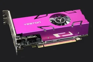 Графичната карта Yeston RX550 4G 4HD GA е достъпно решение