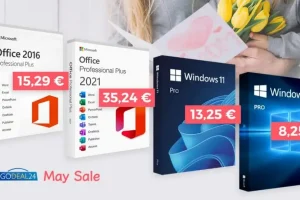 предлага доживотни лицензи за Microsoft Office и Windows 11 Pro