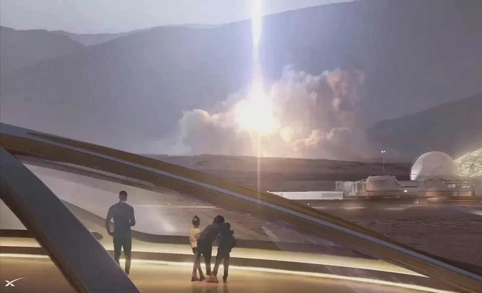 Корабите Starship ще доставят всичко необходимо за колонизацията на Марс(снимка: