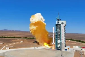 Мисия 34 на Китай за 2025 г Изстрелване на авангарден